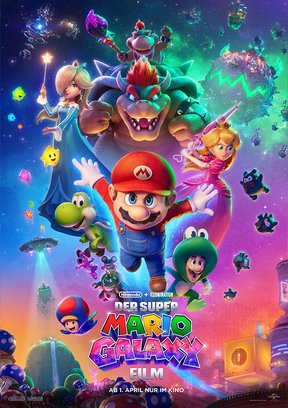 Der Super Mario Galaxy Film Plakat