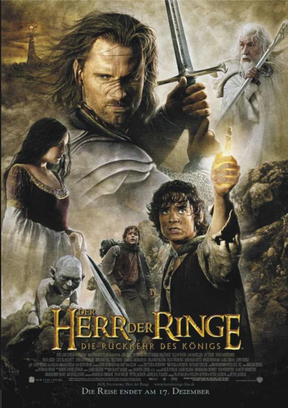 Der Herr der Ringe: Die Rückkehr des Königs (Extended Version) Plakat