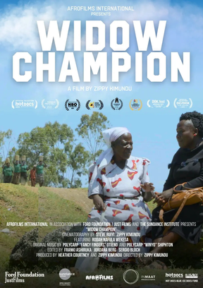 Widow Champion Plakat